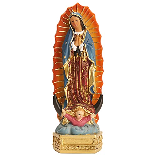 8" La Virgen de Guadalupe Statue