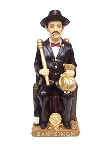 10" San Simon Statue