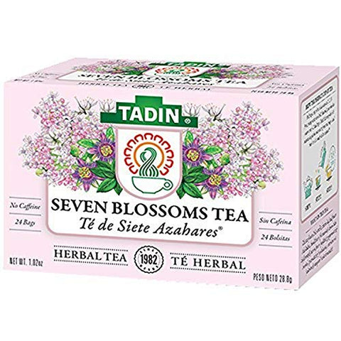 Tadin Seven Blossoms Tea | Tadin Te de Siete Azahares, 24 ct
