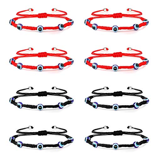 8PCS Evil Eye Bracelet Handmade