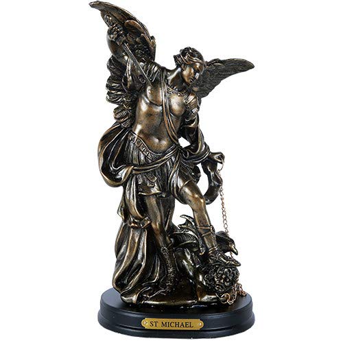 8" Archangel St. Michael Statue