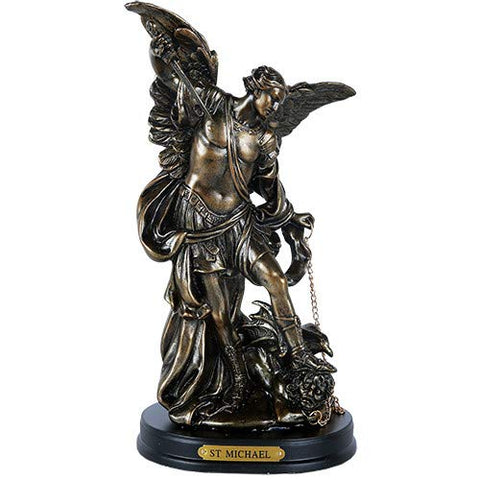 8" Archangel St. Michael Statue